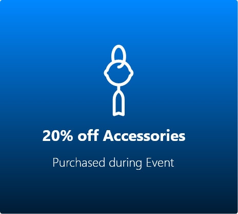 20% off Accessories