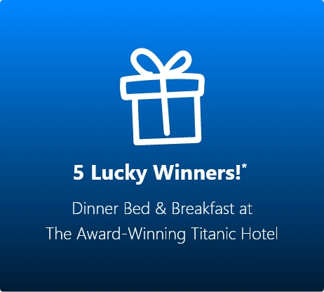 5 Lucky Winners!*