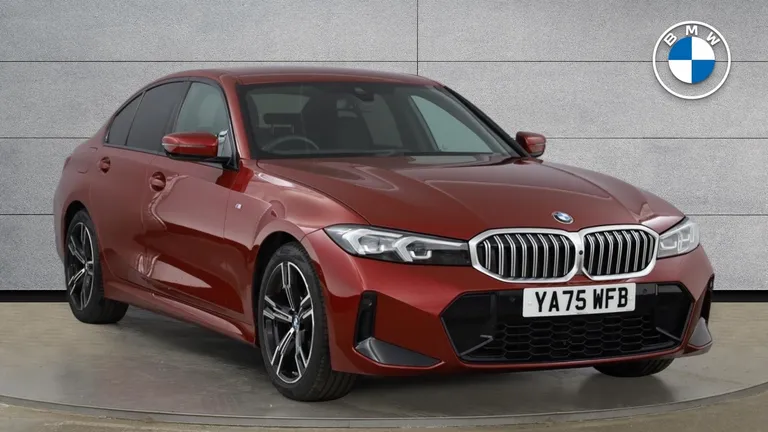 BMW 3 Series 2.0 320i M Sport Auto Euro 6 (s/s) 4dr (YA75WFB) - Hero Image