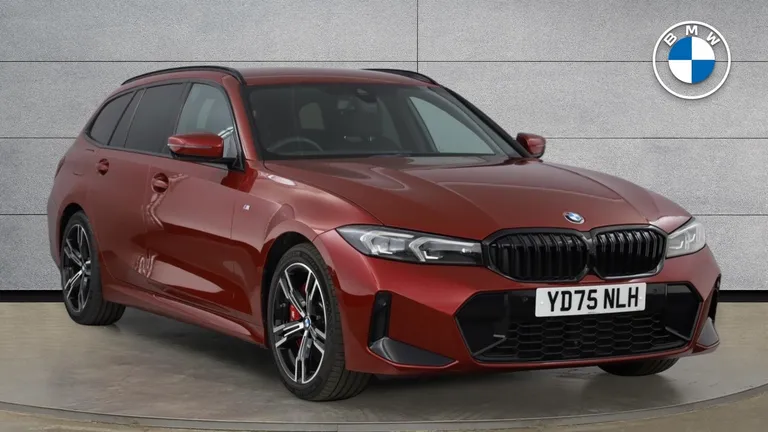 BMW 3 Series 2.0 320i M Sport Touring Auto Euro 6 (s/s) 5dr (YD75NLH) - Hero Image
