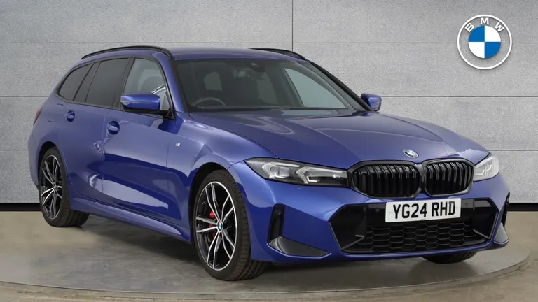 BMW 3 Series 2.0 320d MHT M Sport Touring Auto Euro 6 (s/s) 5dr (YG24RHD) - Hero Image
