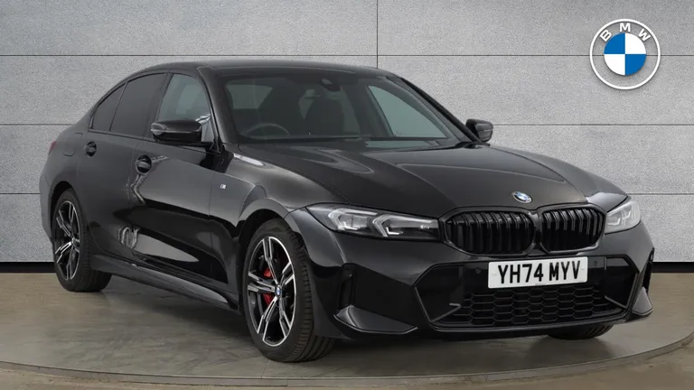 BMW 3 Series 2.0 320i M Sport Auto Euro 6 (s/s) 4dr (YH74MYV) - Hero Image