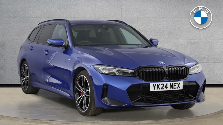 BMW 3 Series 2.0 330e 12kWh M Sport Touring Auto Euro 6 (s/s) 5dr (YK24NEX) - Hero Image