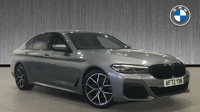 BMW 5 Series 2.0 520d MHT M Sport Steptronic Euro 6 (s/s) 4dr (AF72YBW) - Hero Image