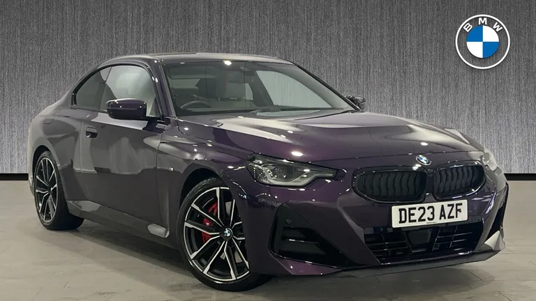 BMW 2 Series 2.0 220i M Sport Auto Euro 6 (s/s) 2dr (DE23AZF) - Hero Image