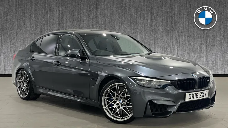 BMW M3 3.0 BiTurbo Competition DCT Euro 6 (s/s) 4dr (GK18ZXV) - Hero Image