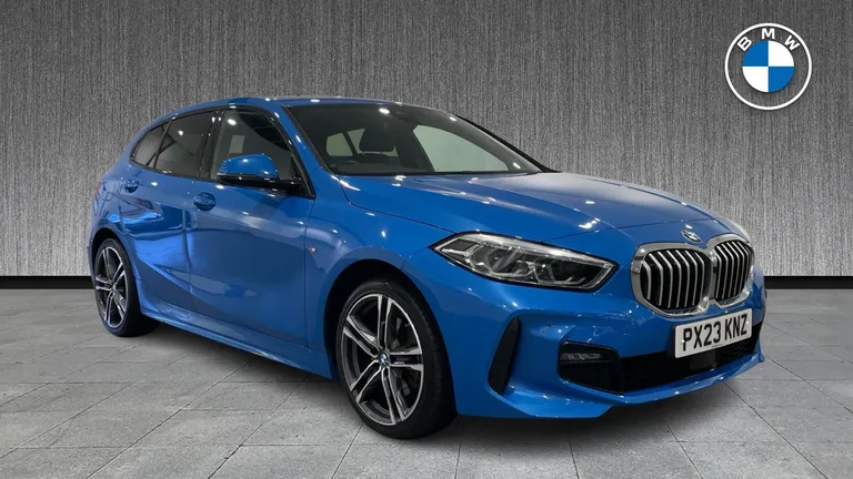 BMW 1 Series 1.5 118i M Sport (LCP) DCT Euro 6 (s/s) 5dr (PX23KNZ) - Hero Image
