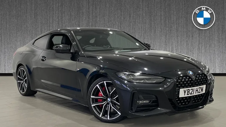 BMW 4 Series 2.0 420d MHT M Sport Auto Euro 6 (s/s) 2dr (YB21HZM) - Hero Image