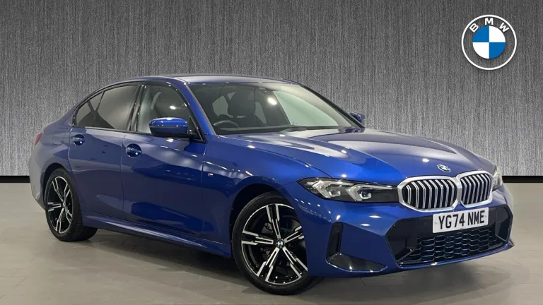 BMW 3 Series 2.0 320i M Sport Auto Euro 6 (s/s) 4dr (YG74NME) - Hero Image