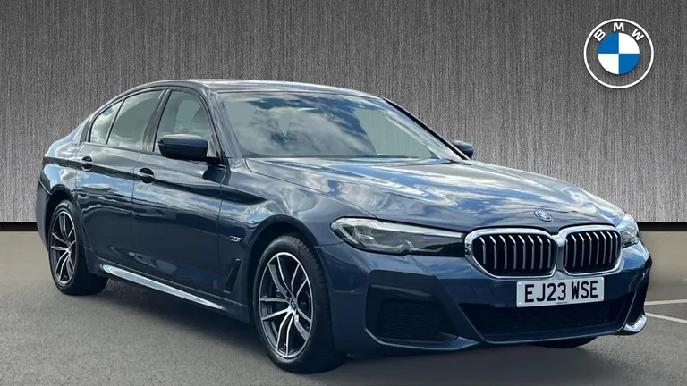 BMW 5 Series 2.0 530e 12kWh M Sport Steptronic Euro 6 (s/s) 4dr (EJ23WSE) - Hero Image