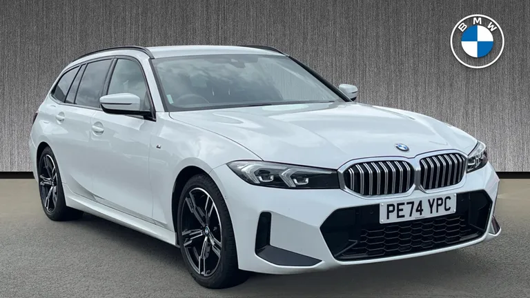 BMW 3 Series 2.0 320i M Sport Touring Auto Euro 6 (s/s) 5dr (PE74YPC) - Hero Image