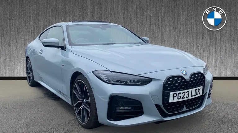 BMW 4 Series 2.0 420i M Sport Auto Euro 6 (s/s) 2dr (PG23LDK) - Hero Image