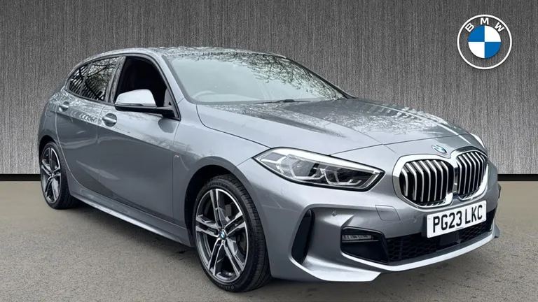 BMW 1 Series 1.5 118i M Sport (LCP) DCT Euro 6 (s/s) 5dr (PG23LKC) - Hero Image