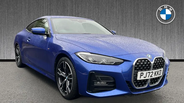 BMW 4 Series 2.0 420i M Sport Auto Euro 6 (s/s) 2dr (PJ72KKD) - Hero Image