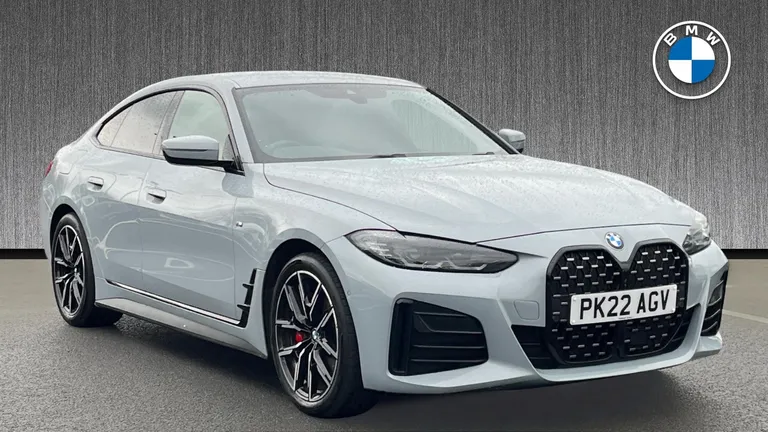 BMW 4 Series Gran Coupe 2.0 420i M Sport Auto Euro 6 (s/s) 5dr (PK22AGV) - Hero Image
