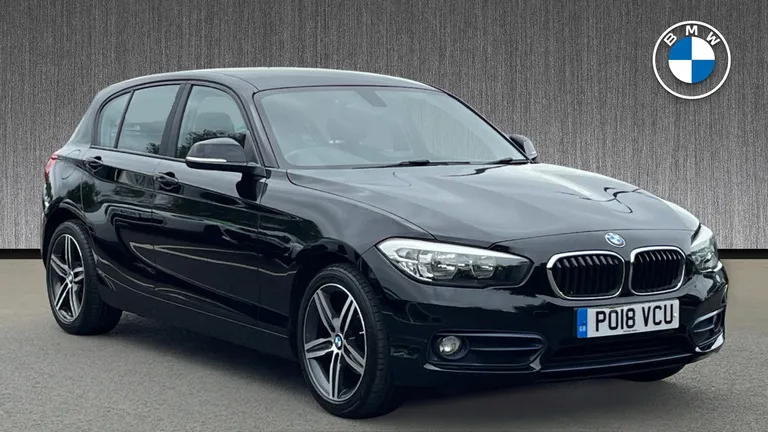 BMW 1 Series 1.5 118i Sport Euro 6 (s/s) 5dr (PO18VCU) - Hero Image