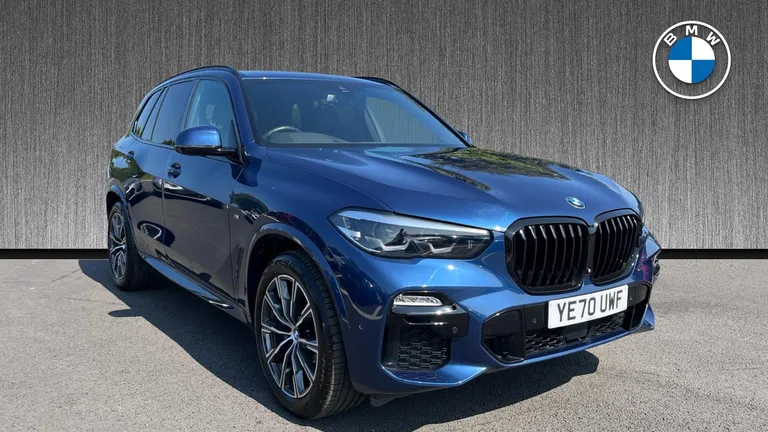 BMW X5 3.0 30d MHT M Sport Auto xDrive Euro 6 (s/s) 5dr (YE70UWF) - Hero Image