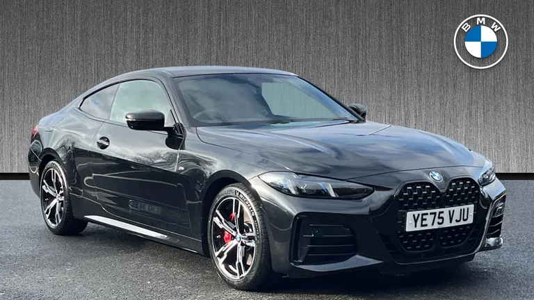 BMW 4 Series 2.0 420i M Sport Auto Euro 6 (s/s) 2dr (YE75VJU) - Hero Image