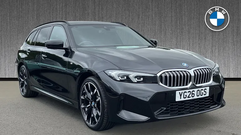 BMW 3 Series 2.0 330e 22.3kWh M Sport Touring Auto Euro 6 (s/s) 5dr (YG26OGS) - Hero Image