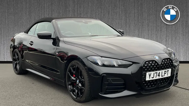 BMW 4 Series 2.0 420i M Sport Auto Euro 6 (s/s) 2dr (YJ74LPT) - Hero Image