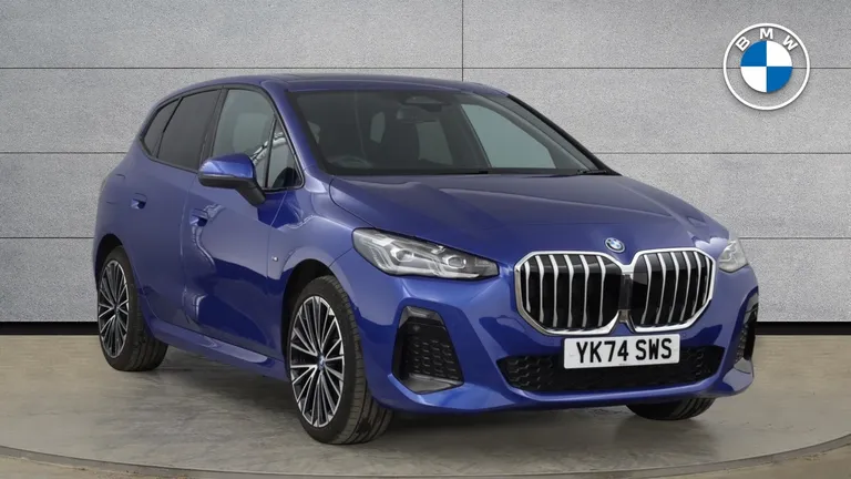 BMW 2 Series Active Tourer 1.5 230xe 16.3kWh M Sport DCT 4WD Euro 6 (s/s) 5dr (YK74SWS) - Hero Image