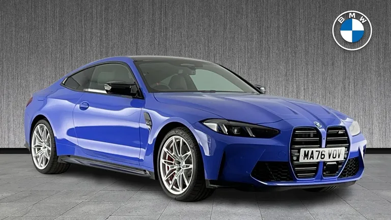 BMW M4 Competition 3.0 BiTurbo Competition Steptronic M xDrive Euro 6 (s/s) 2dr (MA76VOV) - Hero Image