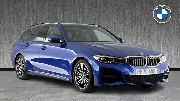 BMW 3 Series 2.0 320d MHT M Sport Touring Auto Euro 6 (s/s) 5dr (PF70ANP) - Hero Image