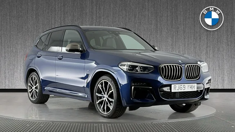 BMW X3 3.0 M40d Auto xDrive Euro 6 (s/s) 5dr (RJ69VMH) - Hero Image
