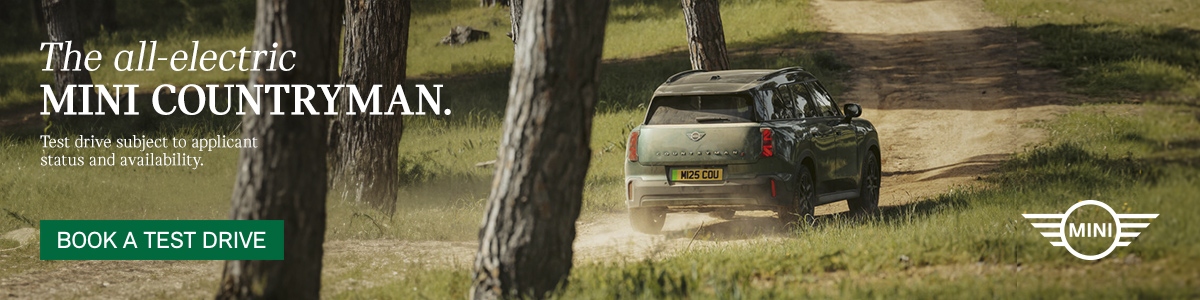 MINI All-Electric Countryman Boost Campaign - Desktop Banner