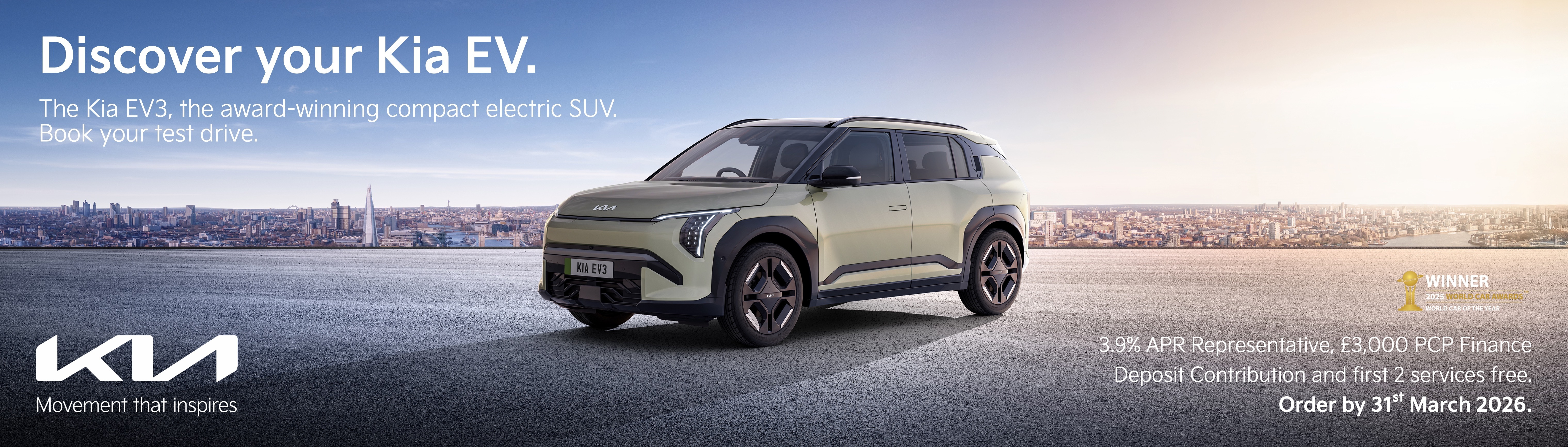 Kia EV3 Q1 Web Banners