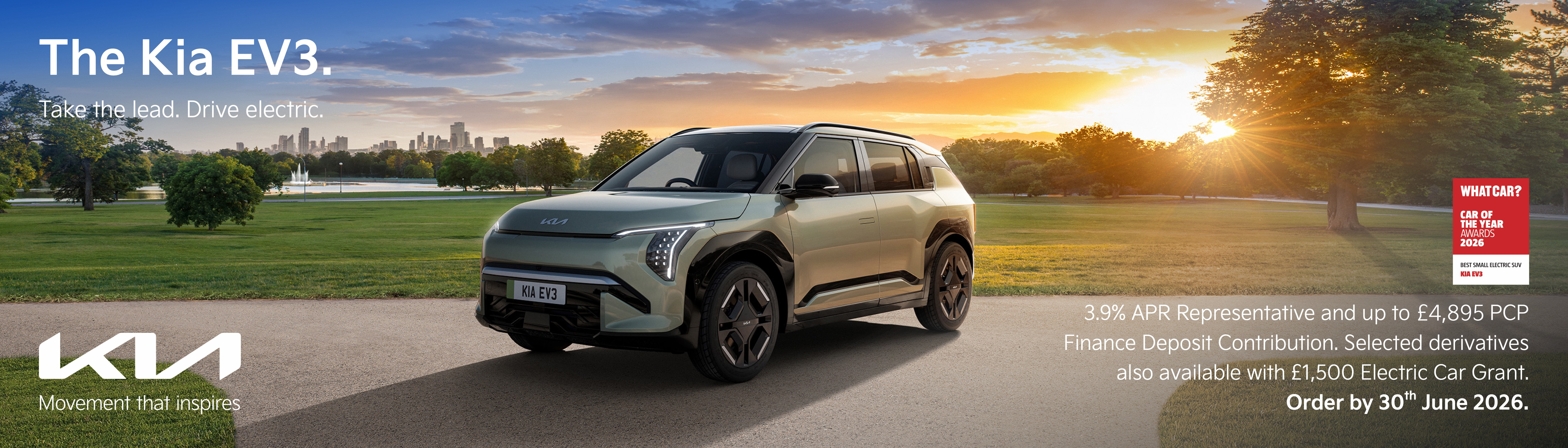 Kia EV3 Q2 Web Banners