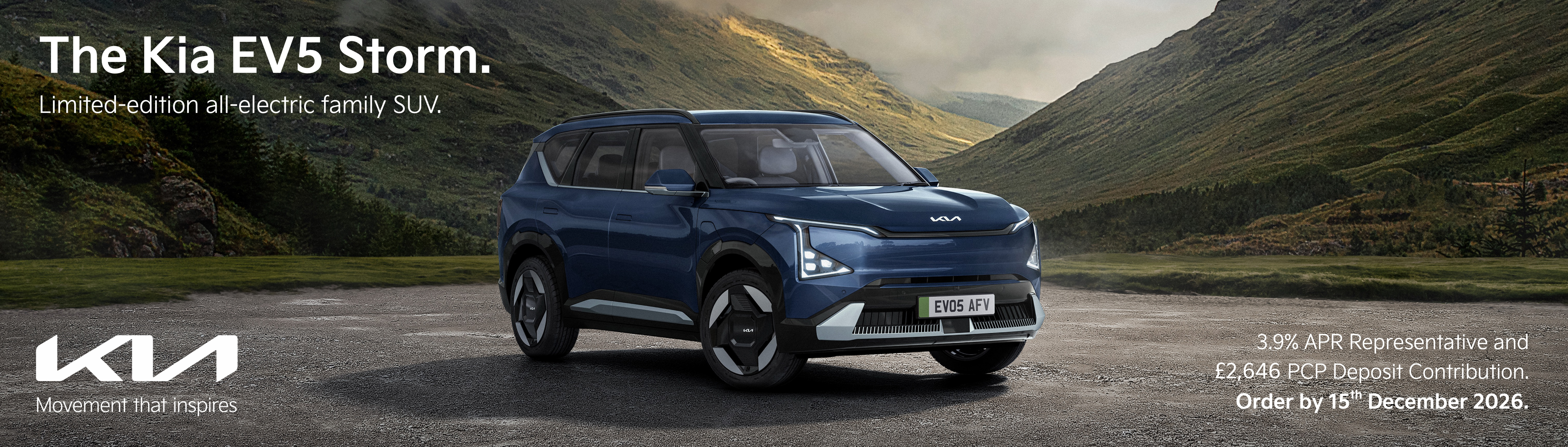 Kia EV5 Q4 Web Banners