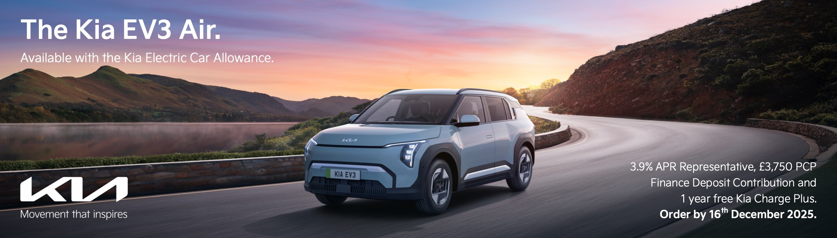 Kia EV3 Air Q4 Web Banners