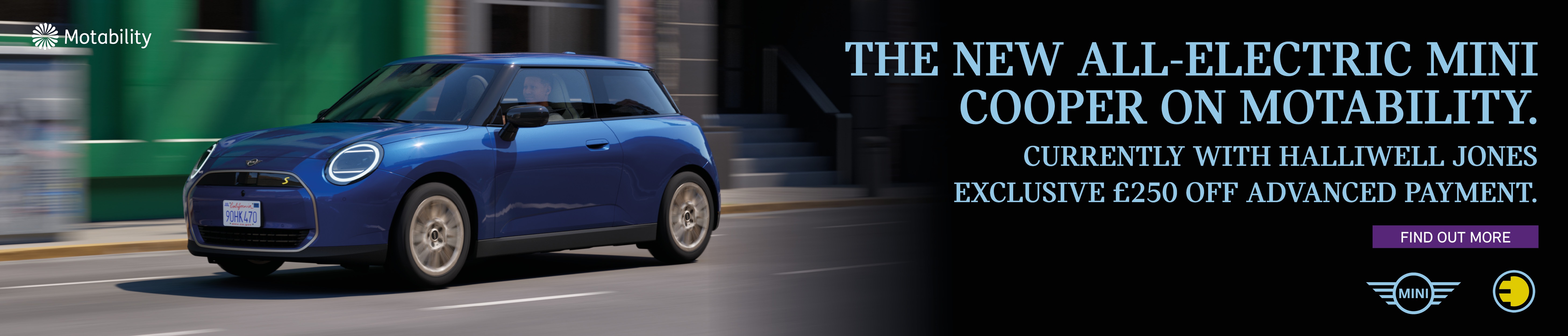 The New All-Electric MINI Cooper on Motability