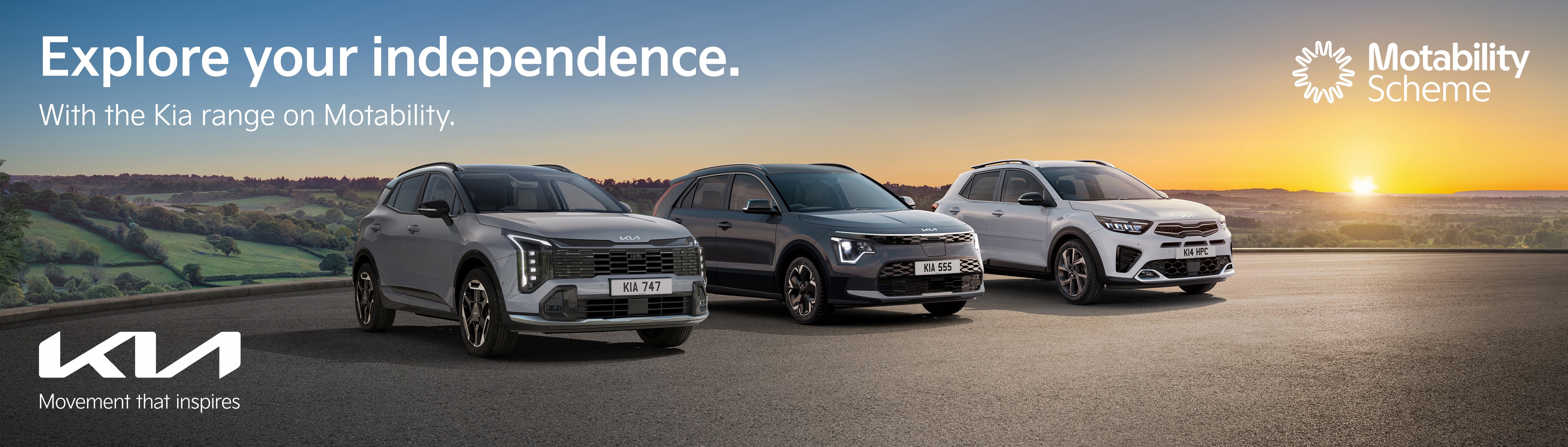 Q4 Motability Banners