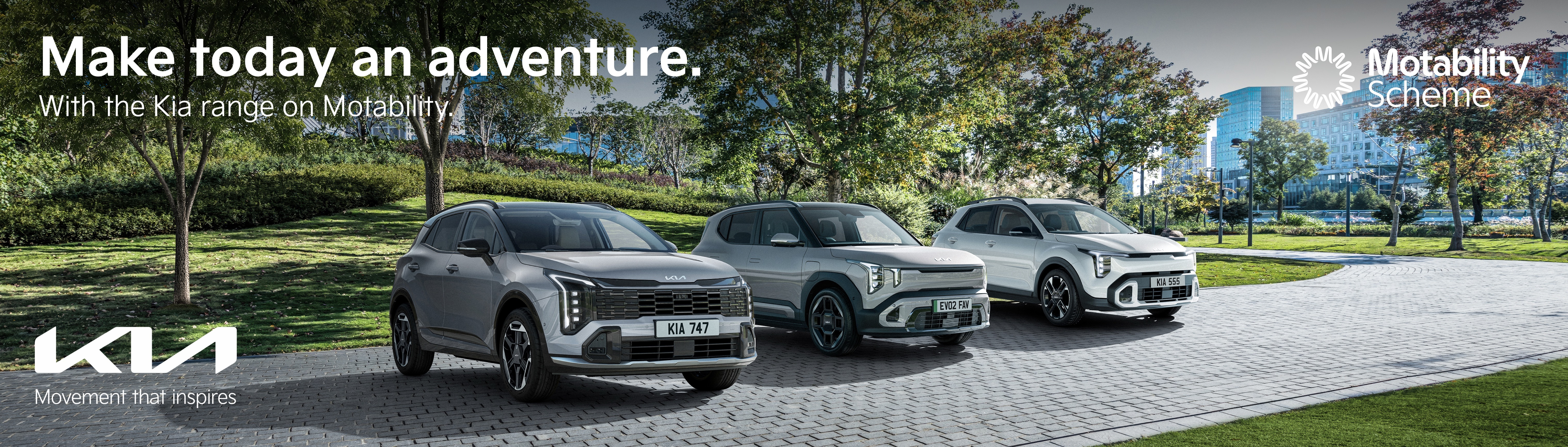 kia q4 motability range web banner