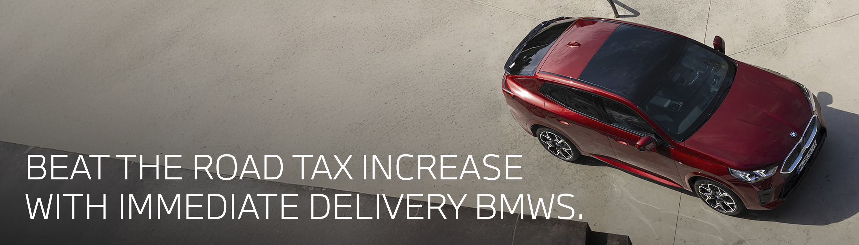 Beat the Road Tax Increase. - Desktop Banner