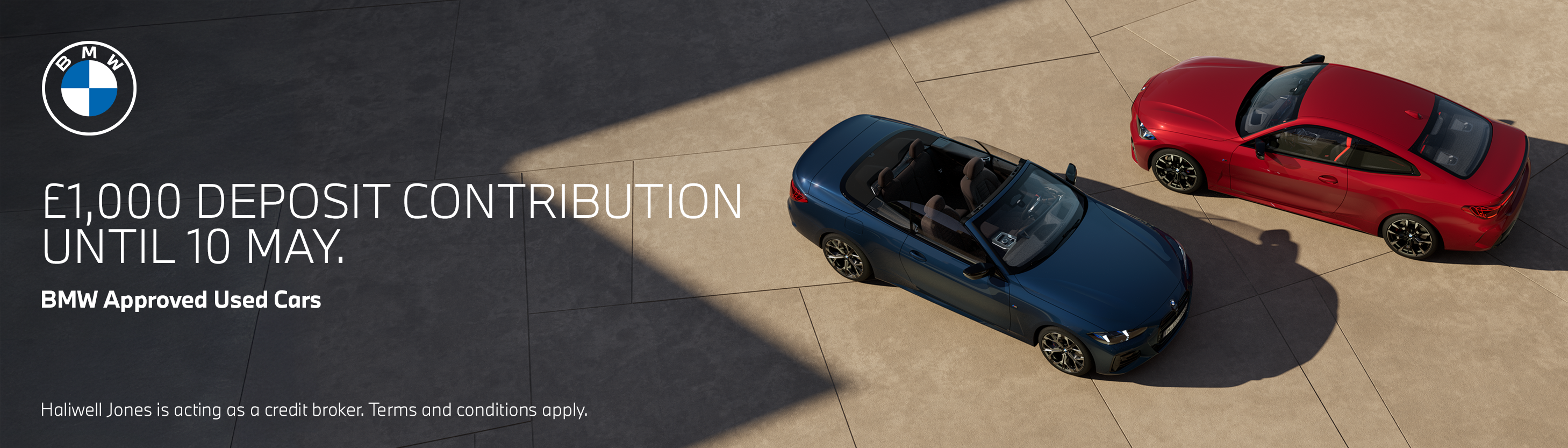 BMW £1,000 Dep Con Offer