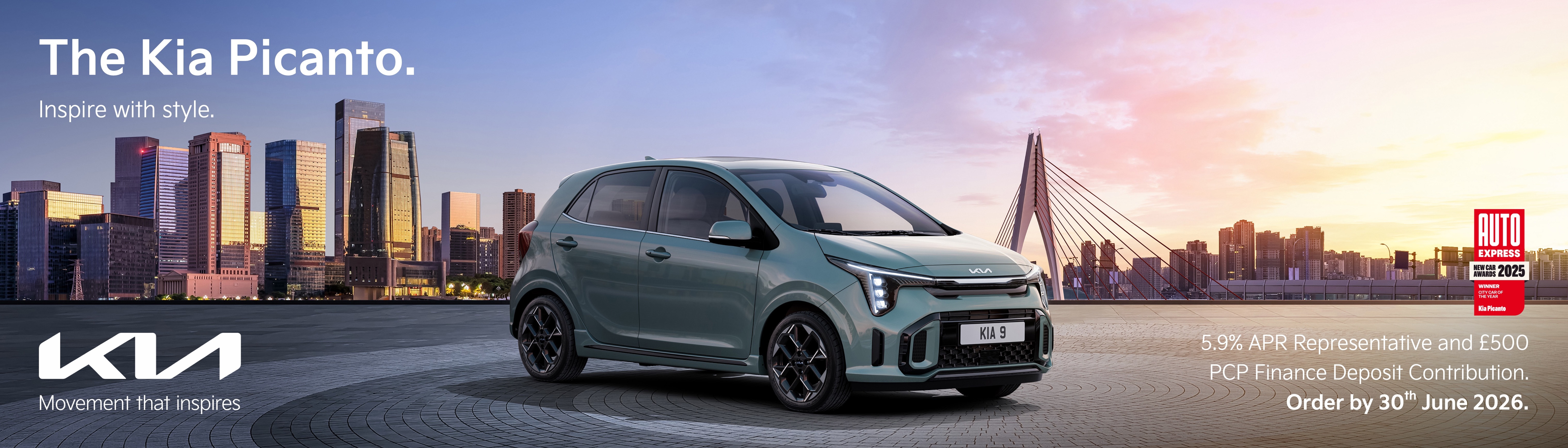 Kia Picanto Q2 Web Banners