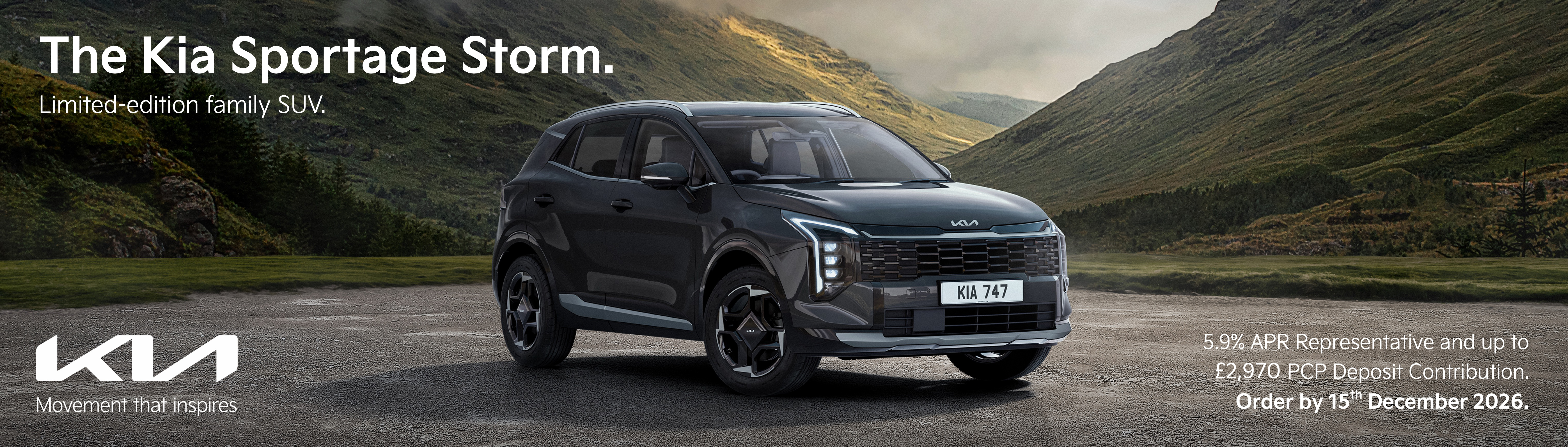 Kia Sportage Q4 Web Banners