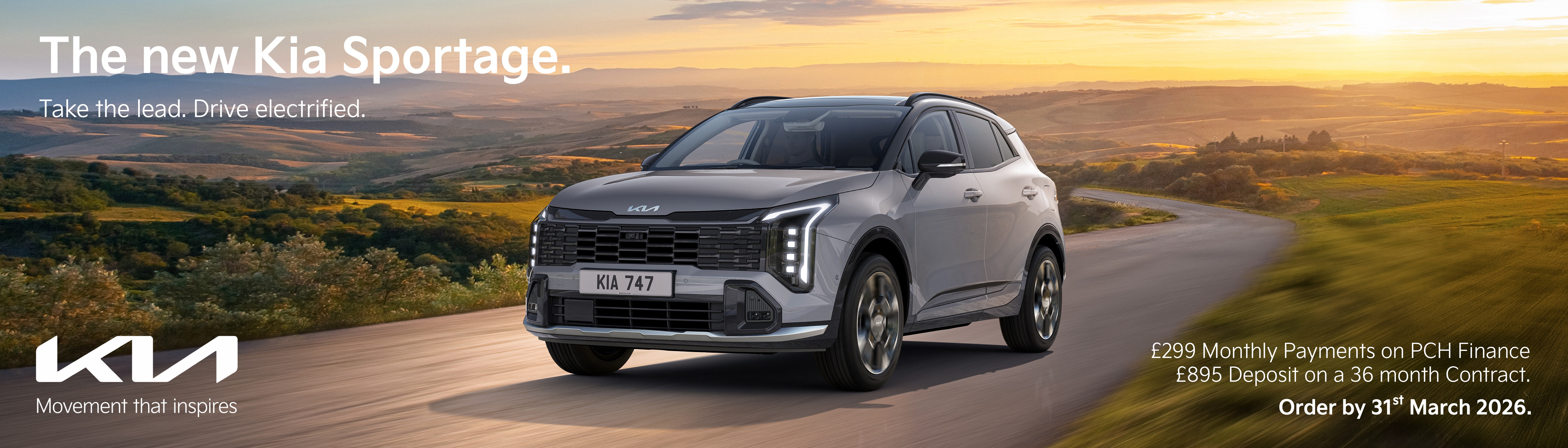 Kia Sportage Q1 PCH Web Banners