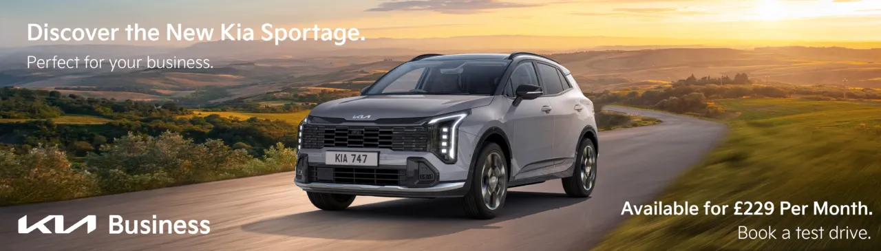 Kia - Q1 2026 Business Sportage Banner