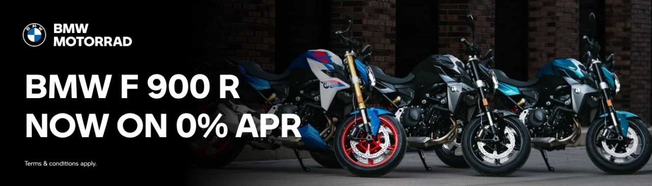 Q2 Motorrad - 0% F 900 R Banner