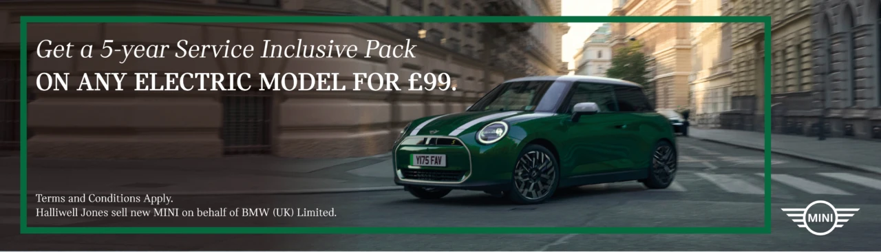 5-Year Service Inclusive Available with Electric Models