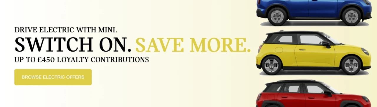 MINI Switch On. Save More.