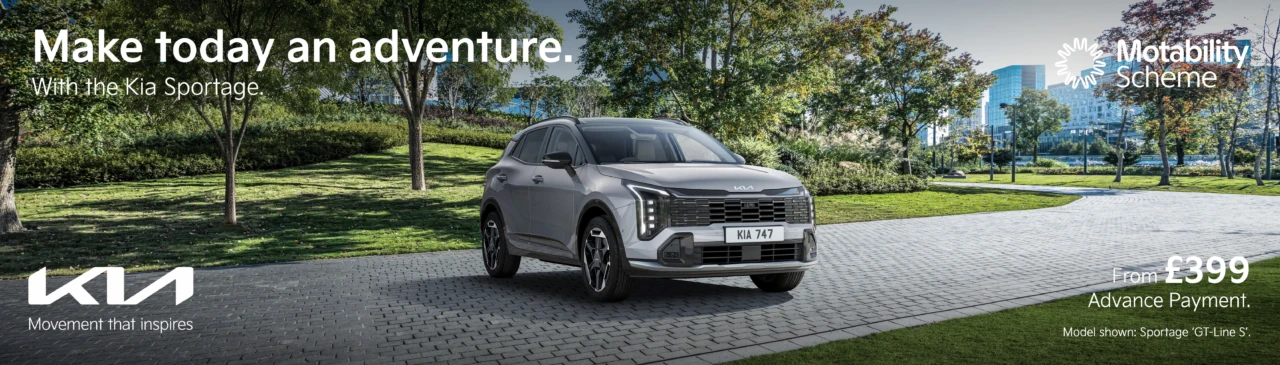 kia Sportage Q3 motab web banner Banner