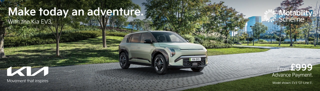 kia EV3 q3 motab web banner Banner