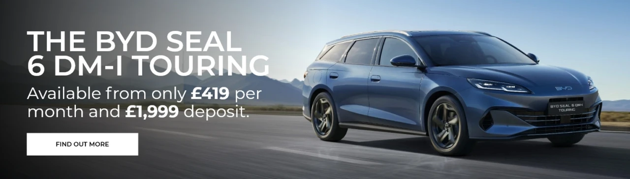 The BYD SEAL 6 DM-I Touring Offer Banner