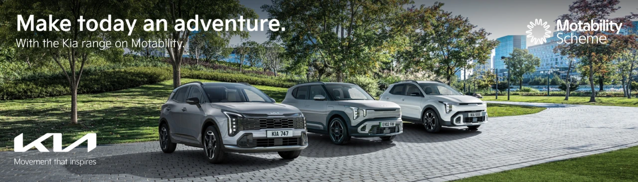 kia q4 motability range web banner Banner