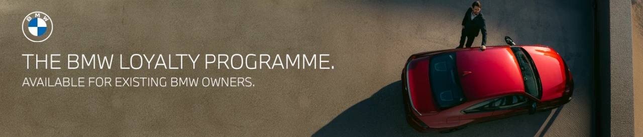 Introducing the BMW Loyalty Programme. Banner